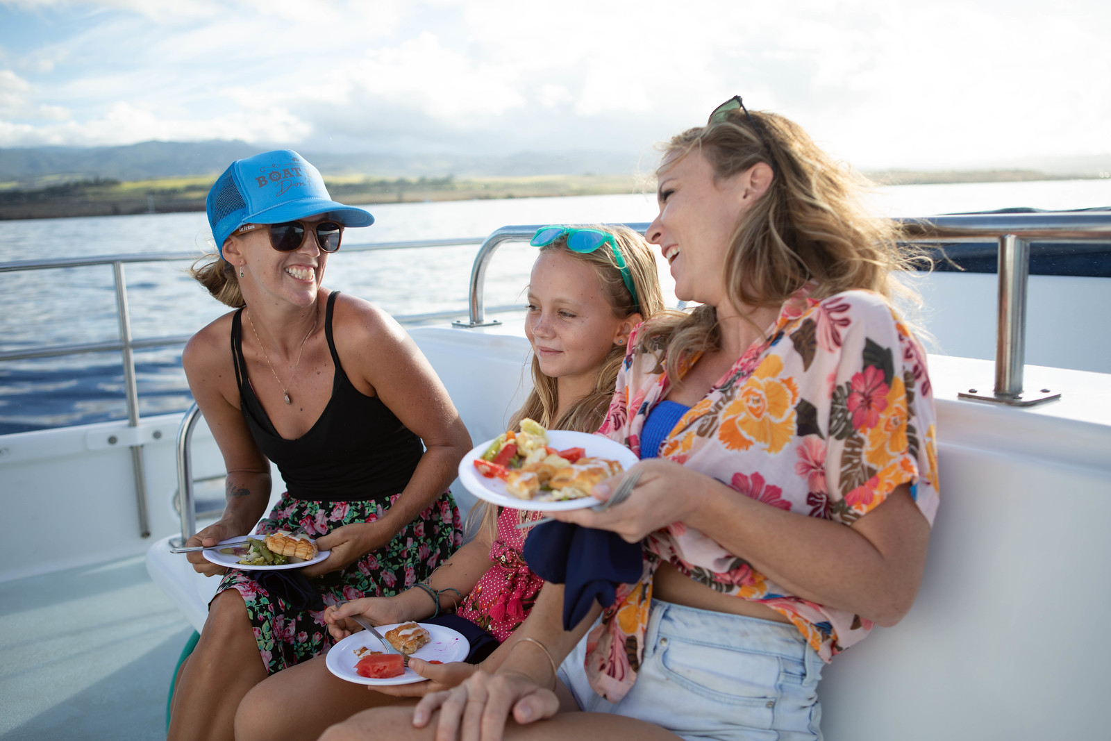 Kauai breakfast on the water